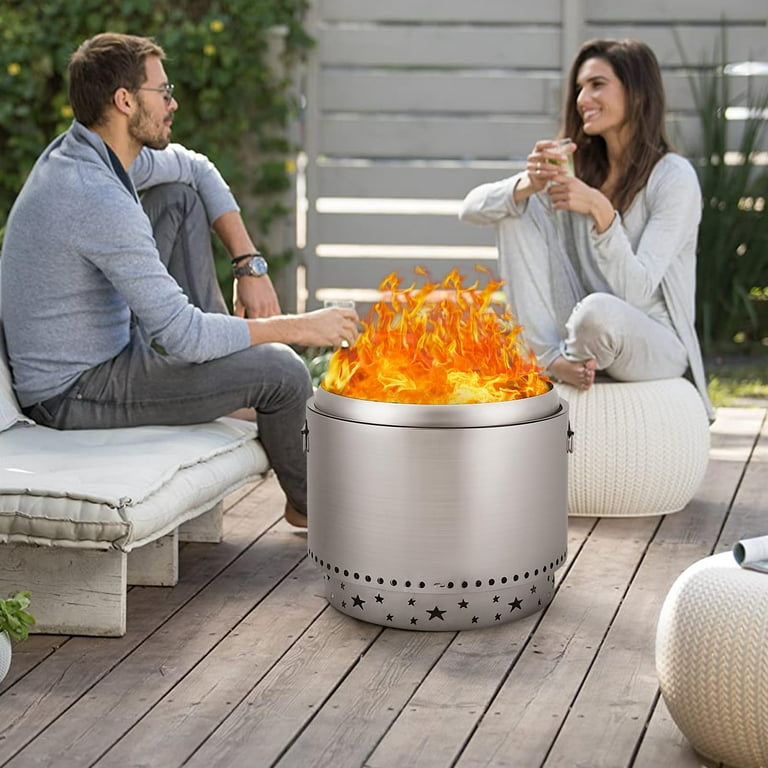 Electric Fireplace Solo Stove Mesa XL Tabletop Smokeless Fire Pit
