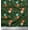 Dark Green, variant on Soimoi Red Cotton Duck Fabric Snowflake,Leaves & Flower Floral Printed Fabric 1 Yard 42 Inch Wide