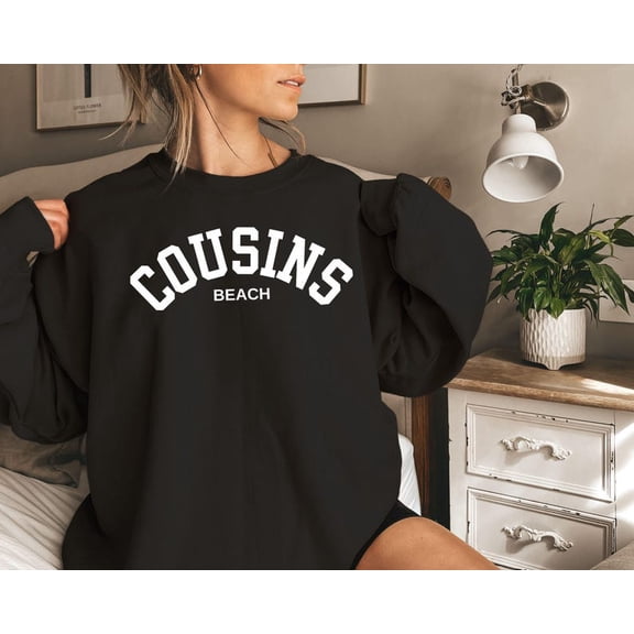 Cousins Beach Sweatshirt, Sweatshirt For Cousins - Sizes S-5XL ,Art Print JSC