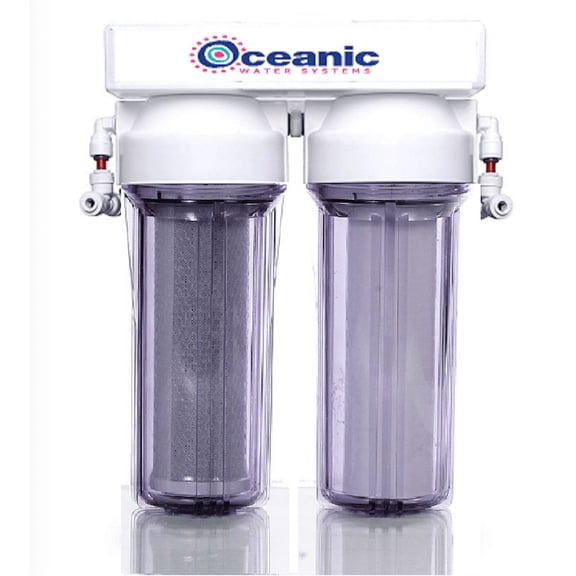 Premier Under Counter Dual Water Filter Drinking Water System | Carbon   Sediment