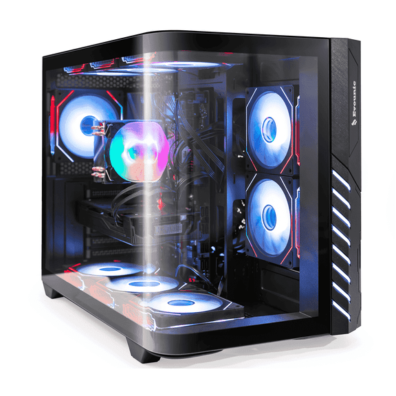 Prebuilt Gaming PC Computer,Intel i7-10700KF 8-Core,NVIDIA GTX 1080Ti 11GB GDDR5, 16GB RAM,1TB SSD,WiFi6 BT5.4,9X ARGB FAN,Windows 11 Pro,650W PSU,Gaming Tower Streaming & Content Editing
