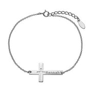 Personalized Planet Women's Script Name with Outline Necklace