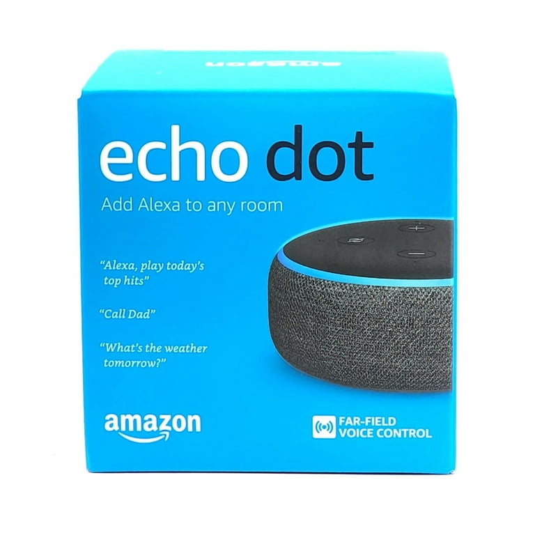 Echo_Dot Generation 2-Pack Bundle Smart Speaker With Black -