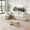 Beige+Left Facing Chaise, variant on Xiweot 103" Boneless Sectional Sofa for Living Room, Memory Foam Cloud Modular Sectional Couch with Deep Seat, No Assembly Velvet L Shaped Sofa with Left Facing Chaise, Black