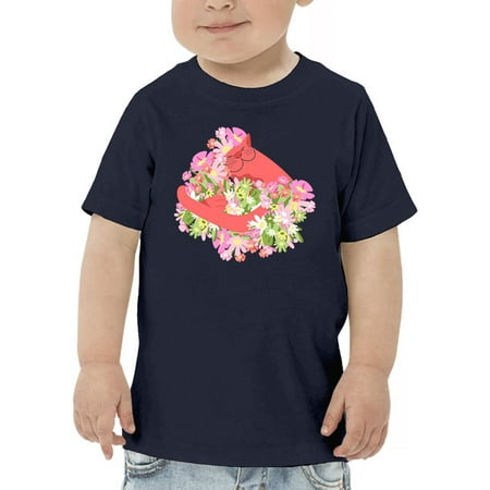 

Cute Pink Cat W Flowers T-Shirt Toddler -Image by Shutterstock 5 Toddler