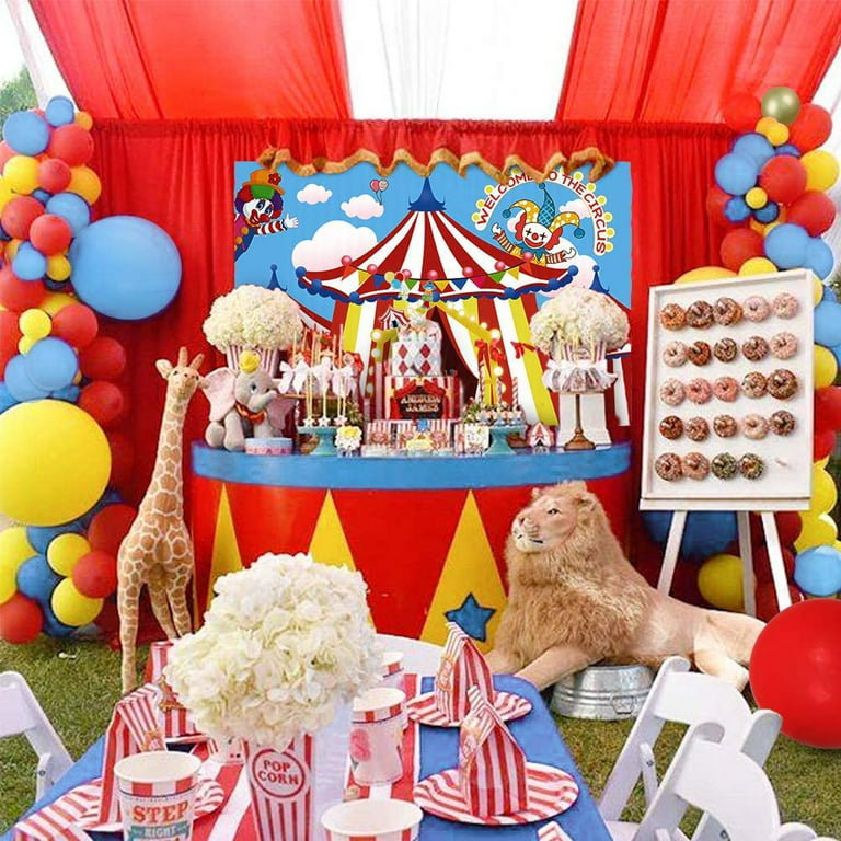 Decoracion baby shower - Circus Fiesta