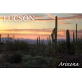 thumbnail image 5 of Tucson, Arizona, Cactus at Twilight, (12x18 Wrapped Canvas, Wall Decor, Artwork), 5 of 5