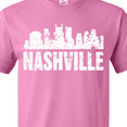 thumbnail image 4 of Inktastic Nashville Skyline Grunge T-Shirt, 4 of 5