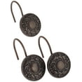 thumbnail image 1 of Carnation Home Fashions Regency Rideau de Douche en Résine Céramique Crochet Bronze Huilé, 1 of 3