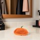 thumbnail image 2 of Boina de fruta naranja kawaii, gorro navideño divertido y lindo con forma de fruta, gorro cálido de invierno y otoño, gorro de pintor para mujeres y niñas., 2 of 6
