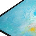 thumbnail image 4 of Kitchen Rugs Colored Dandelions Blue Painting Design Non-Slip Soft Kitchen Mats Bath Rug Runner Doormats Carpet for Home Decor, 39" X 20", 4 of 5