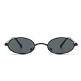 thumbnail image 5 of Trendy Oval Retro Metal Sunglasses Men UV400 Protection Vintage Sun Glasses Small Frame Punk Eyepiece Cyberpunk Eyewear, 5 of 9