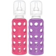 thumbnail image 1 of Set de Botellas Lifefactory Raspberry Royal Purple 9 oz 2 pk, 1 of 6