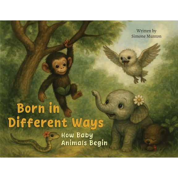 Born in Different Ways: How Baby Animals Begin, (Paperback)