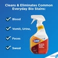 thumbnail image 3 of CloroxPro Clorox Disinfecting Bio Stain and Odor Remover Refill, 128 Fl Oz, Pack of 4, 3 of 7