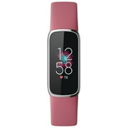 Fitbit Luxe Fitness & Wellness Tracker - Orchid/Platinum Stainless Steel