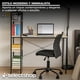thumbnail image 4 of SELECTSHOP Escritorio con Repisa para Computadora o Laptop Diseño Minimalista Mesa Moderna con Estructura Resistente Mueble para Casa o Oficina Resistente Soporta hasta 120 Kg (Negra), 4 of 9