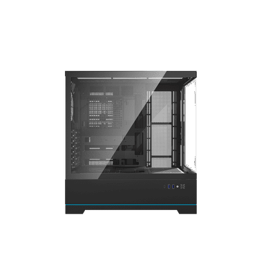 darkFlash DY451 Black Steel / Tempered Glass ATX Black chassis ,0.8mm SPCC Case