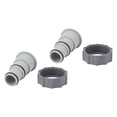 thumbnail image 1 of 1.5in Hose Adapter, Lightweight Efficient 2pcs Replacement Hose Adapter  For Swimming Pool, 1 of 8