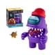 thumbnail image 1 of Among Us Figura coleccionable en color morado de 11 cms de altura con Accesorios Among Us 170757P, 1 of 6