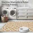 thumbnail image 5 of ODIKA 6'x9' Machine Washable Non-Slip Area Rug, Style with Interlocking Spotted Motifs and Subtle Asymmetric Patterning High Traffic Rug, Brown, 292910, 5 of 5