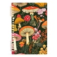 thumbnail image 7 of FORMRS 1-Subject Spiral Notebook 8" x 5" College Ruled 60 Refillable Sheet, 2 Pack, Colorful Mushroom, 7 of 7