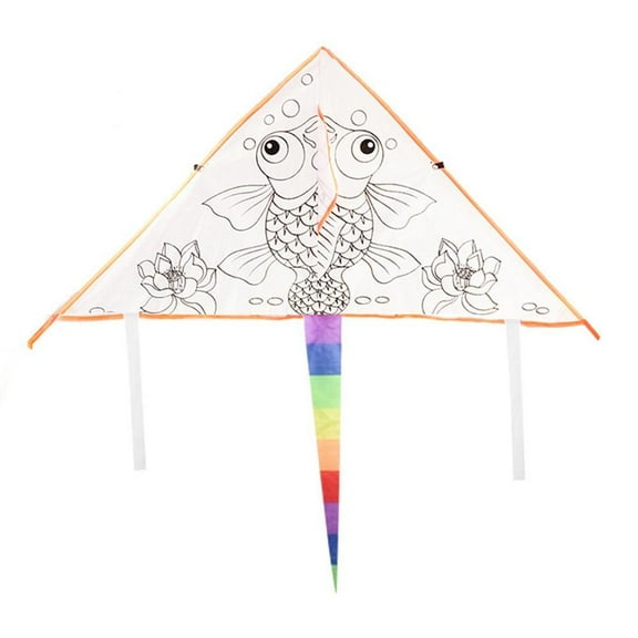 Misterolina Kid Blank Kites DIY Painting Kite Outdoor Animal Kite C7D8 T9E5 B1A1 kite