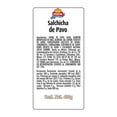 thumbnail image 2 of Salchicha de pavo Burr 400 g, 2 of 4