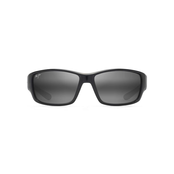 Gafas de sol Maui Jim Local Kine Polarizadas Negro Brillante/Gris