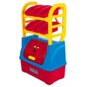 American Plastic Toy Clifford The Big Red Dog Toy Organizer