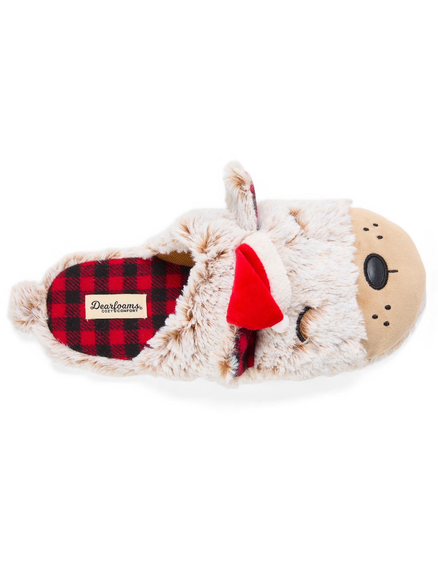 Dearfoams Cozy Comfort Matching Family Bear Slippers
