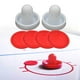 thumbnail image 1 of Paletas de Air Hockey, empuñaduras de portería, empujadores, regalo de entretenimiento, 2 uds., empujadores de Air Hockey Putter blanco, 1 of 8