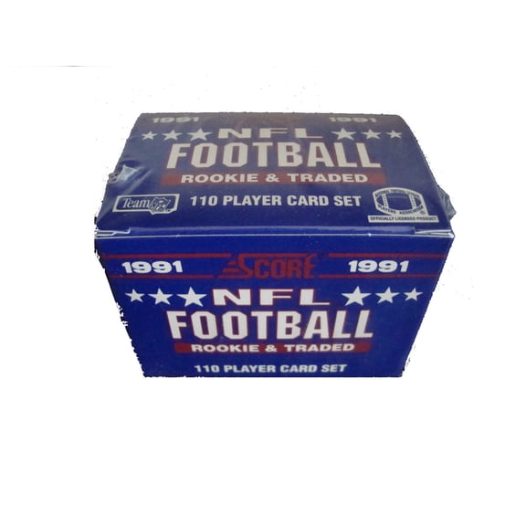 1991 Score Rookie and Traded Football Set