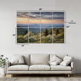 thumbnail image 2 of Rustic 8 Pack Art Acoustic Panels Sound Absorbing Scenic Blue Ridge Parkway Appalachians Smoky Mountains Decorative Soundproof Wall Panels Self Adhesive for Nursery Game Room Bedroom 48"x32", 2 of 7