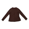 thumbnail image 1 of Chamarra Danskin para Dama Full Zipper Café Talla M, 1 of 4