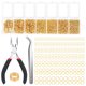 thumbnail image 2 of Reparación del Collar de los Anillos Sunnimix 1500pcs Set Anillos de Salto, 2 of 8