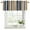 GoldenRod, variant on Blue Yellow Striped Curtain Valances for Windows, Kitchen Valance Window Treatments Panel 2 Pack, Modern Stripes Art Rod Pocket Short Curtains for Bathroom Bedroom 42 x 18 Inch