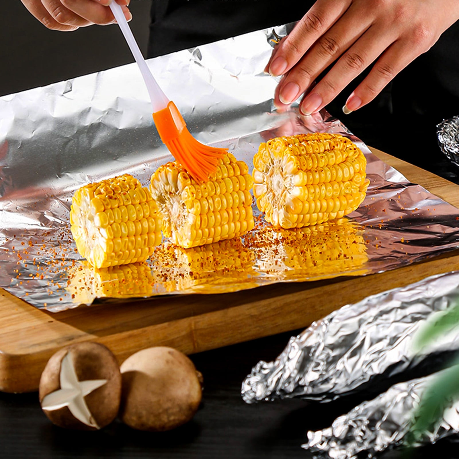 Heavy Duty Kitchen Aluminum Foil Roll Paper Pack Aluminum Foil