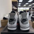 thumbnail image 4 of Size 11.5 - A i r-Jor-dan 4 Retro OG 2025 White Cement (NEW), 4 of 5