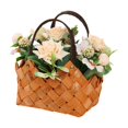 thumbnail image 2 of Yonrjhukm Handheld Flower Basket Simulation Floral Arrangement, Decorative Ornaments for Home, Wedding, and Events, Lifelike Artificial Flowers, Easy Maintenance and Versatile Usage, 2 of 6