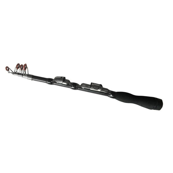Almencla ing Rod Power Telescopic Rock ing Rod Carp Feeder Rod Surf Rod ing Black 1.0m