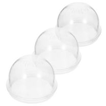 Pawsdot Practical Pet Tunnel Plugs Transparent for Small Animals Cage Use 3Pcs