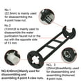 thumbnail image 3 of Bgsha Plumbing Spanner Wrench High Strength Tool for Kitchen and Bathroom Use, 3 of 9