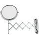 thumbnail image 3 of Espejo de baño montado en la pared, espejo de tocador, rotación de 360 grados, rotación de doble cara y expandible, adecuado para baños y hoteles., 3 of 5