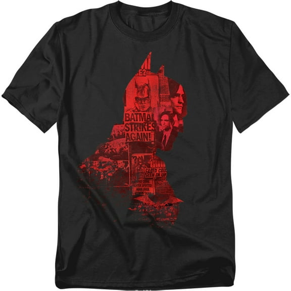 The Batman (2022) T-Shirt News Silhouette Unisex Graphic Tee For Men & Women