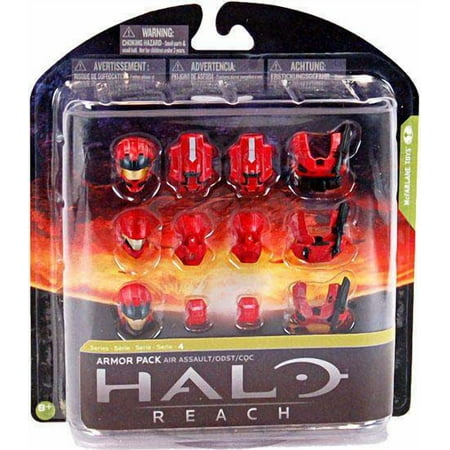 McFarlane Halo Reach Series 4 Armor Pack Action Figure [Red]