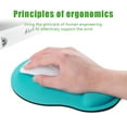 Riohave PadGel With Wrist SupportFor Desktop Ergonomic Cute Desk Pad