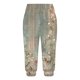 thumbnail image 4 of Mujeres Capri Pantalones Casual Suelto Largo Pantalones de Impresión con Corbata Elástica Cintura Y Bolsillos, 4 of 6