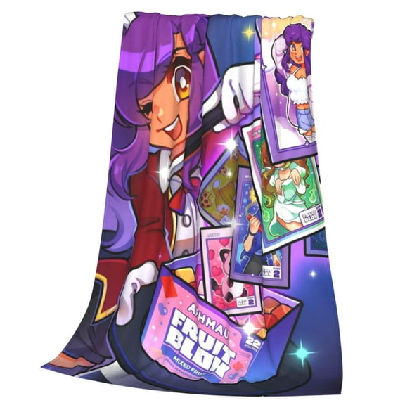 Aphmau Throw Blanket Cozy Plush Lightweight Warm Fuzzy Flannel Blanket Air Conditioning Blanket for Couch Sofa Bed Home Decor Gift 50x40