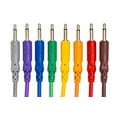 thumbnail image 2 of Cables De Conexión Eurorack Hosa Cmm-815, Paquete De 8, 6 Pulgadas, Colores Surtidos, 2 of 4